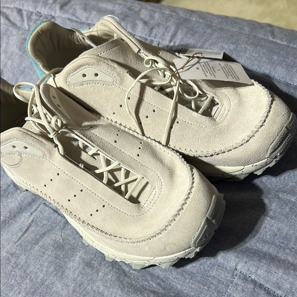 Unique ADIDAS Gorgeous Cream Athletic Shoes 40.5 moccasin suede fashion 9